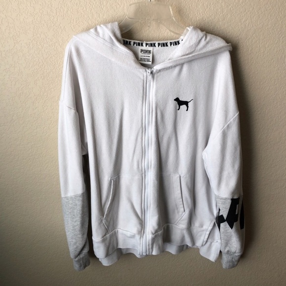 slouchy zip up hoodie